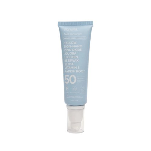 face sunscreen spf 50 product front